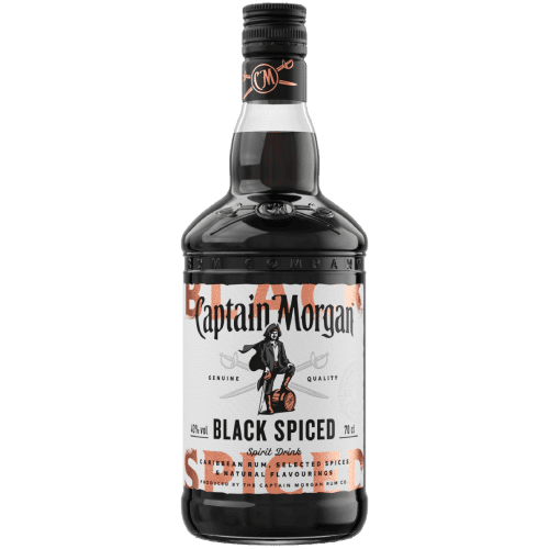 Ромовий напій Captain Morgan Black Spiced 0.7л